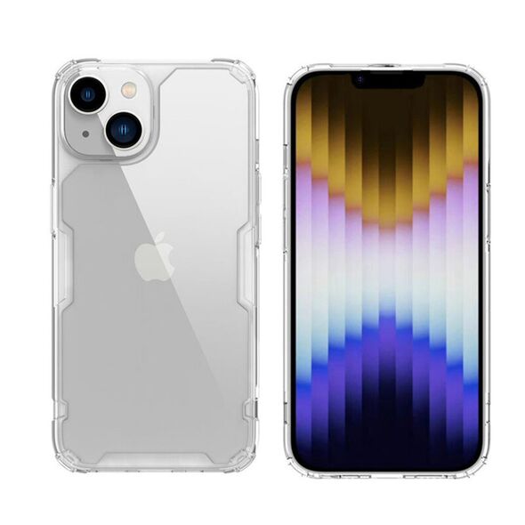 Nillkin Husa pentru iPhone 14 - Nillkin Nature TPU Pro Case - Transparent 6902048248496 έως 12 άτοκες Δόσεις