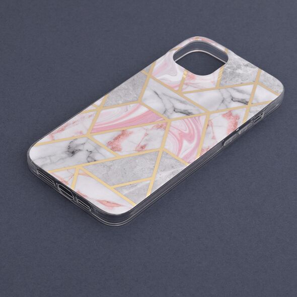 Techsuit Husa pentru iPhone 14 Plus - Techsuit Marble Series - Pink Hex 5949419012134 έως 12 άτοκες Δόσεις