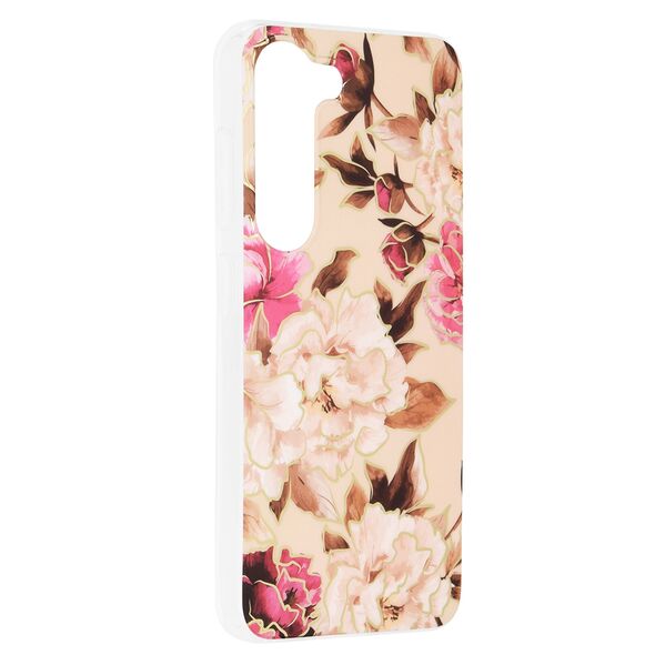 Techsuit Husa pentru Samsung Galaxy S23 - Techsuit Marble Series - Mary Berry Nude 5949419011571 έως 12 άτοκες Δόσεις