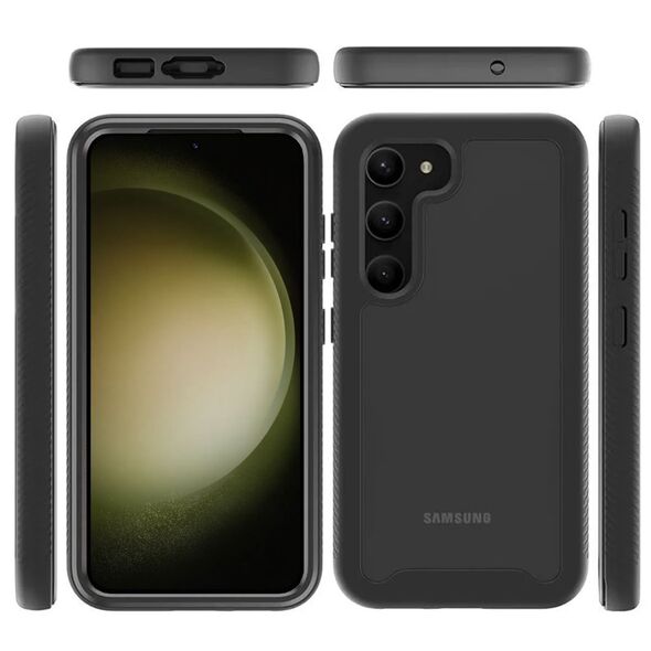 Techsuit Husa pentru Samsung Galaxy S23 Plus + Folie - Techsuit Defense360 Pro - Black 5949419011397 έως 12 άτοκες Δόσεις