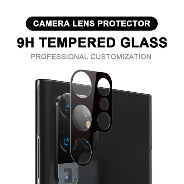Techsuit Folie Camera pentru Samsung Galaxy S23 Ultra - Techsuit Full Camera Glass - Black 5949419010475 έως 12 άτοκες Δόσεις