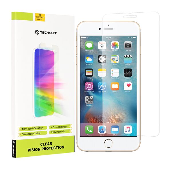 Techsuit Folie pentru iPhone 6/ 6S - Techsuit Clear Vision Glass - Transparent 5949419009530 έως 12 άτοκες Δόσεις