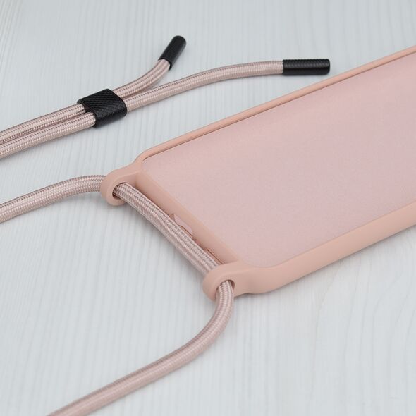 Techsuit Husa pentru Xiaomi Redmi Note 12 5G / Poco X5 - Techsuit Crossbody Lanyard - Pink 5949419004610 έως 12 άτοκες Δόσεις