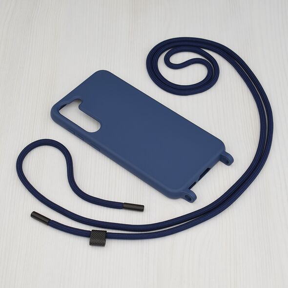 Techsuit Husa pentru Xiaomi 12T / 12T Pro - Techsuit Crossbody Lanyard - Blue 5949419004757 έως 12 άτοκες Δόσεις