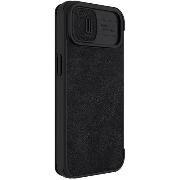 Nillkin Husa pentru iPhone 13 / 14 - Nillkin QIN Leather Case - Black 6902048248892 έως 12 άτοκες Δόσεις