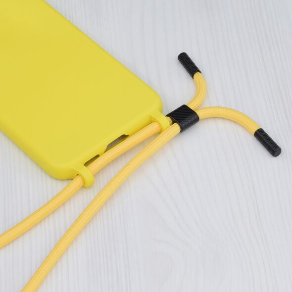 Techsuit Husa pentru Samsung Galaxy Note 20 4G / Note 20 5G - Techsuit Crossbody Lanyard - Yellow 5949419003491 έως 12 άτοκες Δόσεις