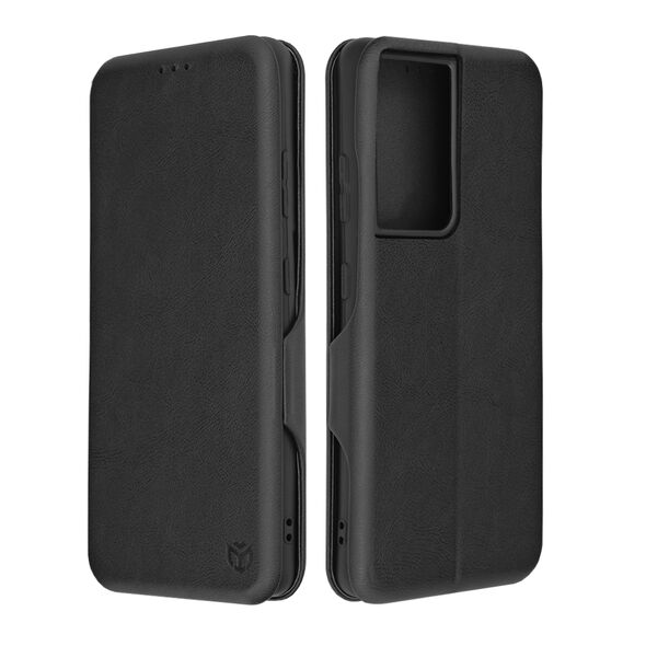 Techsuit Husa pentru Samsung Galaxy S21 Ultra 5G Techsuit Safe Wallet Plus, Black 5949419001022 έως 12 άτοκες Δόσεις