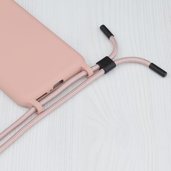 Techsuit Husa pentru iPhone 6/ 6S - Techsuit Crossbody Lanyard - Pink 5949419062733 έως 12 άτοκες Δόσεις