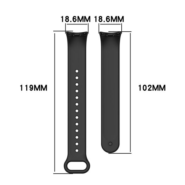 Techsuit Curea pentru Xiaomi Smart Band 8 / 8 NFC - Techsuit Watchband (W014) - Pink 5949419063303 έως 12 άτοκες Δόσεις