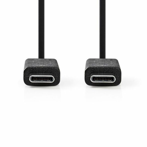Nedis Regular USB 3.1 Cable USB-C male - USB-C male Black 1m (CCGT64750BK10) (NEDCCGT64750BK10) έως 12 άτοκες Δόσεις