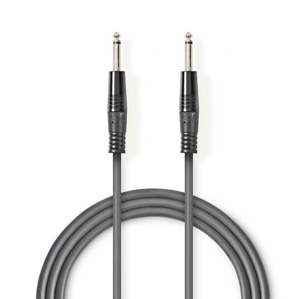 Nedis Cable 6.3mm male - 6.3mm male 3m (COTH23000GY30) (NEDCOTH23000GY30) έως 12 άτοκες Δόσεις