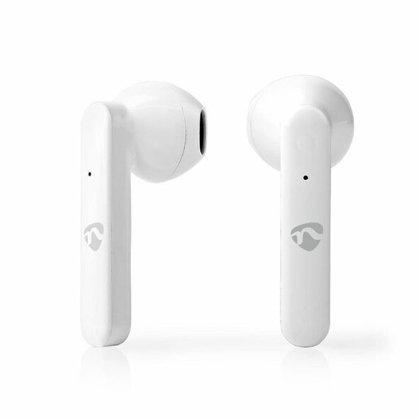Nedis In-ear Bluetooth Handsfree Ακουστικά με Θήκη Φόρτισης Λευκά (HPBT2052WT) (NEDHPBT2052WT) έως 12 άτοκες Δόσεις