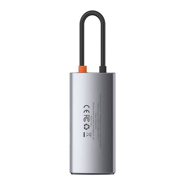 Baseus Hub 4in1 Baseus Metal Gleam Series, USB-C to USB 3.0 + USB 2.0 + HDMI + USB-C PD 026229 έως και 12 άτοκες δόσεις