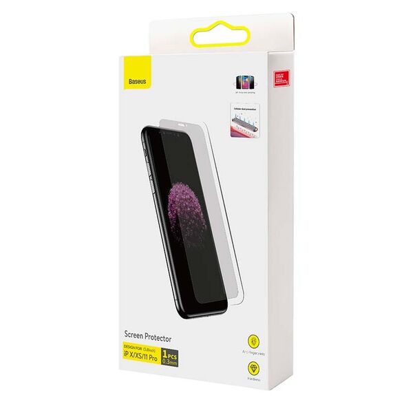 Baseus Baseus 0.3mm Screen Protector (1pcs pack) for iPhone X/XS/11 Pro 5.8inch 032363 έως και 12 άτοκες δόσεις