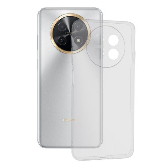 Techsuit Husa pentru Huawei nova Y91 - Techsuit Clear Silicone - Transparent 5949419063822 έως 12 άτοκες Δόσεις