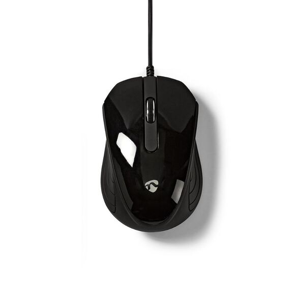 Nedis Wired Desktop Mouse Ενσύρματο Ποντίκι Μαύρο (MSWD300BK) (NEDMSWD300BK) έως 12 άτοκες Δόσεις