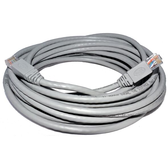 Καλώδιο Δικτύου CAT5 24AWG, 10m, DeTech - 18030