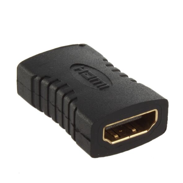 Αντάπτορας HDMI F - HDMI F, DeTech, Μαύρο - 17106