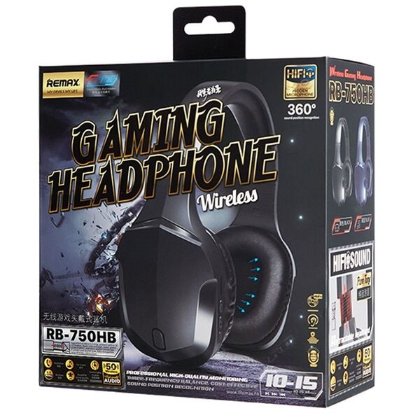 Bluetooth headphones Remax RB-750HB Gaming, Διαφορετικα χρωματα - 20625