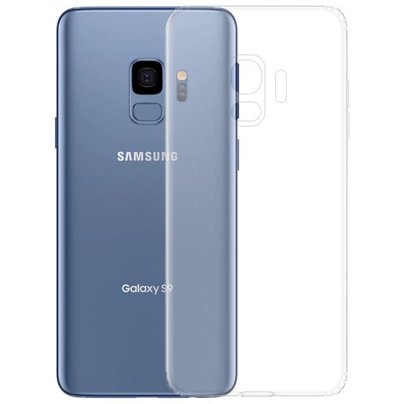 Θήκη σιλικόνης No brand, για το Samsung Galaxy S9 Plus, Διαφανής - 51616