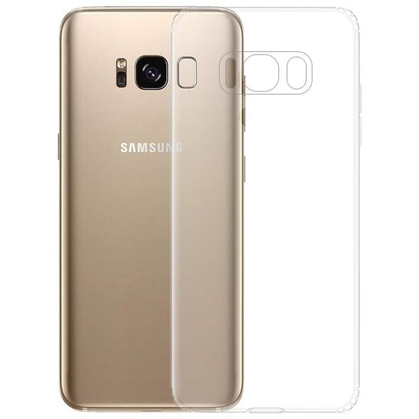 Θήκη σιλικόνης No brand, για το Samsung Galaxy S8 Plus, Διαφανής - 51619