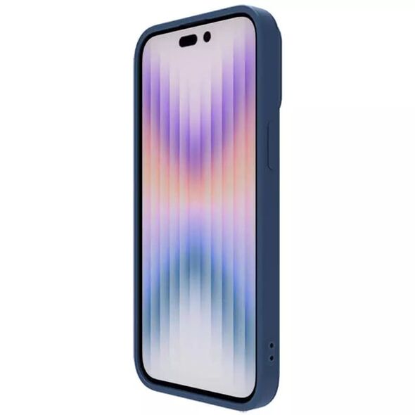 Nillkin Husa pentru iPhone 15 Pro - Nillkin CamShield Silky MagSafe Silicone - Midnight Blue 6902048269576 έως 12 άτοκες Δόσεις