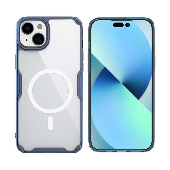 Nillkin Husa pentru iPhone 15 Plus - Nillkin Nature TPU MagSafe Case - Blue 6902048265943 έως 12 άτοκες Δόσεις