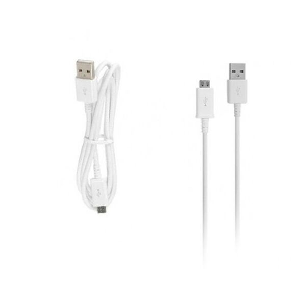 Samsung Cablu de Date USB la Micro-USB, 1m - Samsung (ECB-DU4AWE) - White (Bulk Packing) 8592118105071 έως 12 άτοκες Δόσεις