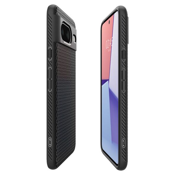 Spigen Husa pentru Google Pixel 8 - Spigen Liquid Air - Matte Black 8809896746090 έως 12 άτοκες Δόσεις