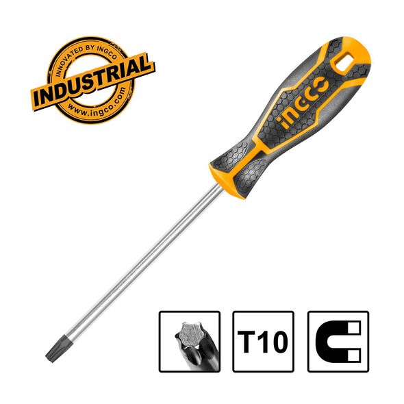 Ingco Κατσαβίδι Torx τ10 Hs28t10100 έως 12 Άτοκες Δόσεις