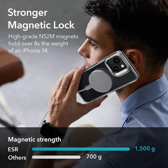 ESR Husa pentru iPhone 14 Plus - ESR Classic Kickstand HaloLock - Clear 4894240161531 έως 12 άτοκες Δόσεις