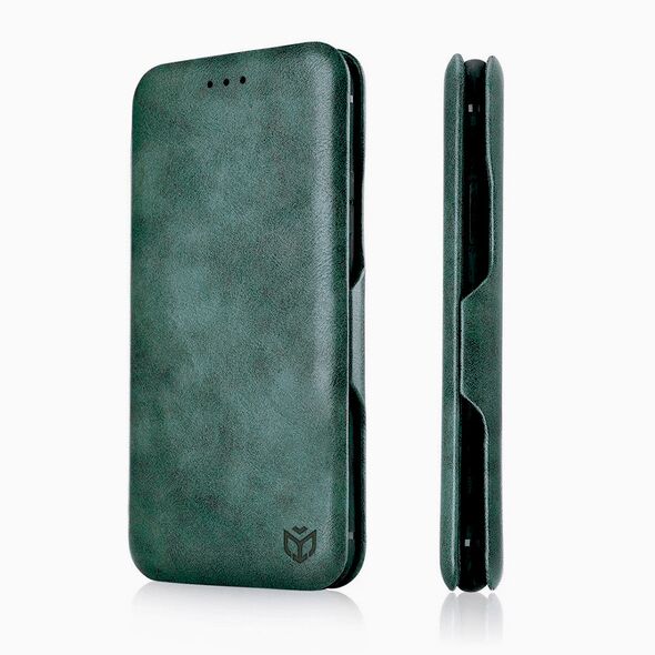 Techsuit Husa pentru Xiaomi Redmi Note 13 - Techsuit Safe Wallet Plus - Green 5949419075979 έως 12 άτοκες Δόσεις