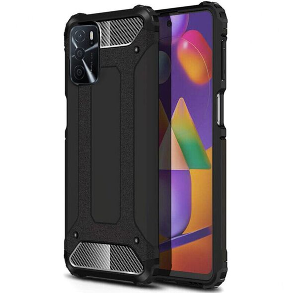 Techsuit Husa pentru Samsung Galaxy A35 5G - Techsuit Hybrid Armor - Black  έως 12 άτοκες Δόσεις