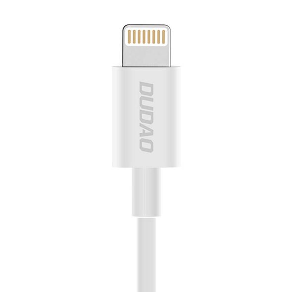 Dudao USB to Lightning Cable Dudao L1L 3A 1m (white) 039454 6970379613757 L1L Lightning 1m έως και 12 άτοκες δόσεις