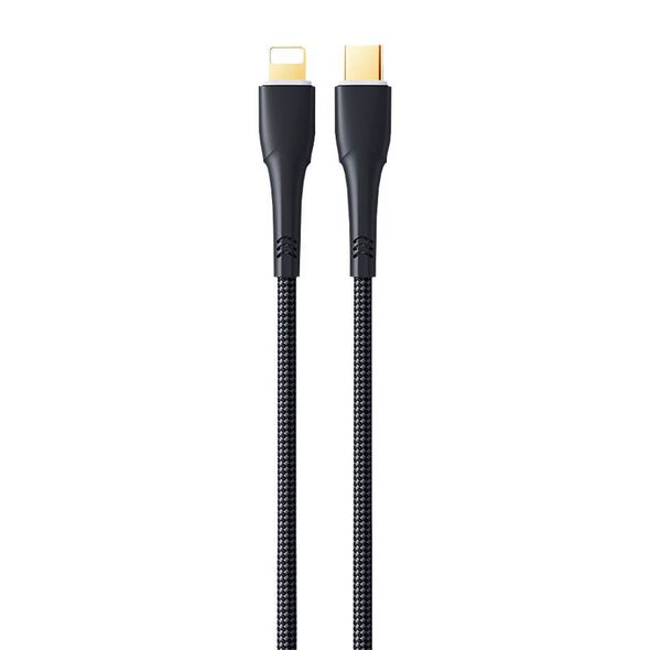 Remax Remax Bosu RC-C063 cable USB-C to Lightning , 1,2m, 20W (black) 047685 6954851207016 RC-C063 Black έως και 12 άτοκες δόσεις