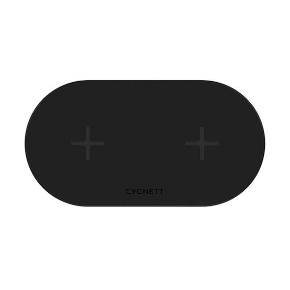 Cygnett Dual wireless charger Cygnett 20W (black) 049065 0848116028750 CY3439WIRDD έως και 12 άτοκες δόσεις