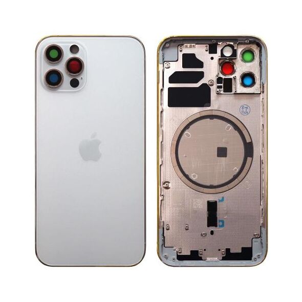 Καπάκι Μπαταρίας Apple iPhone 12 Pro Λευκό (OEM) 1110321040153 1110321040153 έως και 12 άτοκες δόσεις