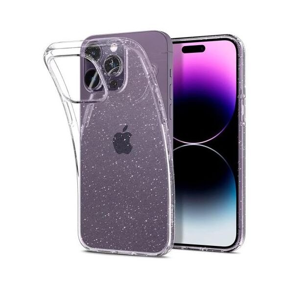 Θήκη TPU Spigen Liquid Crystal Apple iPhone 14 Pro Max Glitter Διάφανο 8809811863413 8809811863413 έως και 12 άτοκες δόσεις