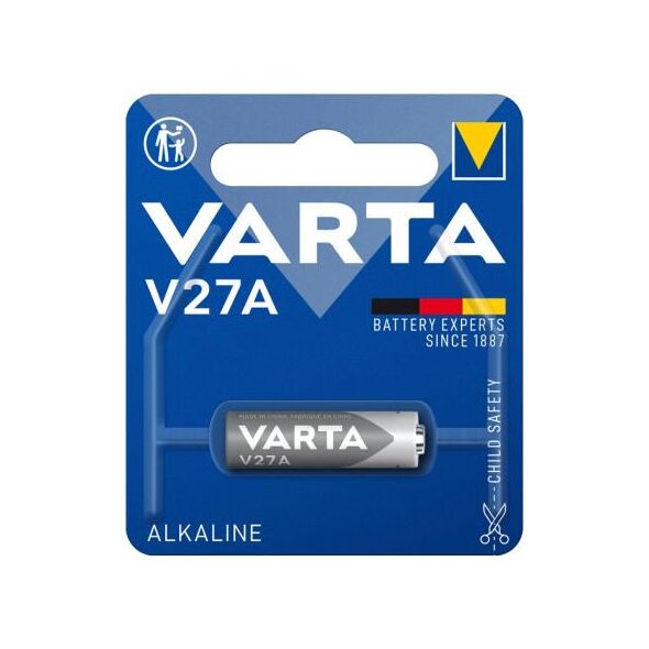 Μπαταρία Alkaline Varta V27A LR27A 12V (1 τεμ.) 4008496747009 4008496747009 έως και 12 άτοκες δόσεις