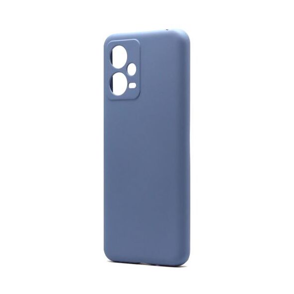 Θήκη Liquid Silicon inos Xiaomi Poco X5 5G/ Redmi Note 12 5G L-Cover Γκρι-Μπλε 5205598165550 5205598165550 έως και 12 άτοκες δόσεις