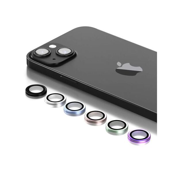 Προστατευτικό Κάλυμμα Αλουμινίου Full Face Devia για Τζαμάκι Κάμερας Apple iPhone 15/ 15 Plus Peak Ασημί (2 τεμ) 6938595389153 6938595389153 έως και 12 άτοκες δόσεις