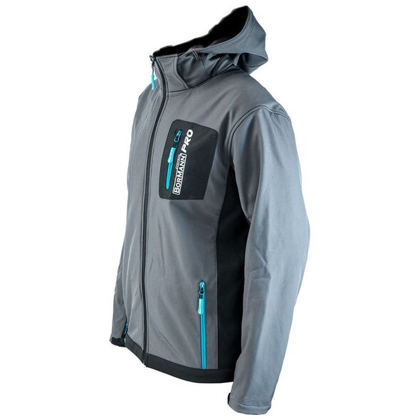 Bormann pro Bpp7057 Μπουφαν Softshell με Κουκουλα Napoli, xxl 036890 έως 12 Άτοκες Δόσεις