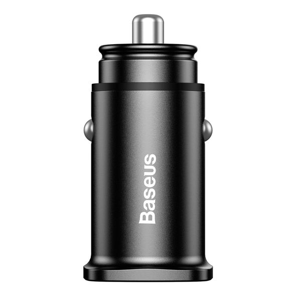 Baseus Baseus Square Car Charger 2xUSB QC3.0 5A 30W (Black) 018455  CCALL-DS01 έως και 12 άτοκες δόσεις 6953156284180