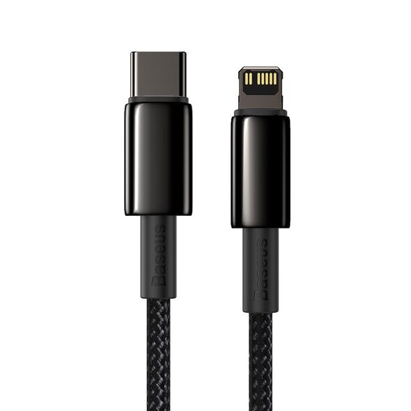 Baseus Baseus Tungsten Gold Cable Type-C to iP PD 20W 2m (black) 024645  CATLWJ-A01 έως και 12 άτοκες δόσεις 6953156232044