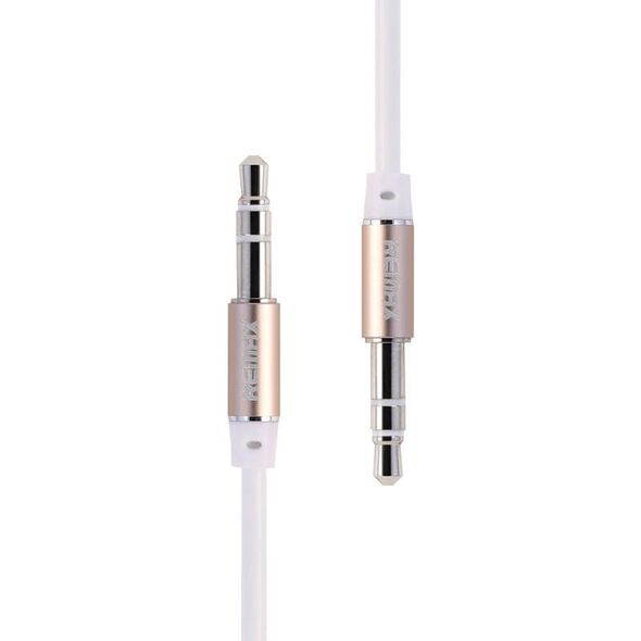 Remax Remax RL-L200 Mini jack 3.5mm AUX cable, 2m (white) 047719  RL-L200 White έως και 12 άτοκες δόσεις 6954851235491