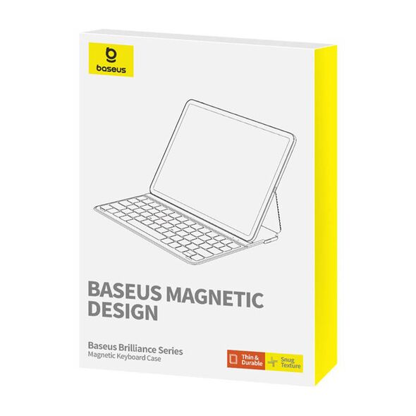 Baseus Magnetic Keyboard Case Baseus Brilliance forPad 10.2" (black) 053345  P40112602111-01 έως και 12 άτοκες δόσεις 6932172635510