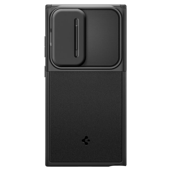 Spigen Husa Samsung Galaxy S24 Ultra - Spigen Optik Armor - Black 8809971221986 έως 12 άτοκες Δόσεις