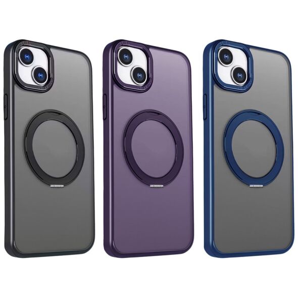 Mag Ring Rotating case for iPhone 12 Pro Max 6,7 navy blue