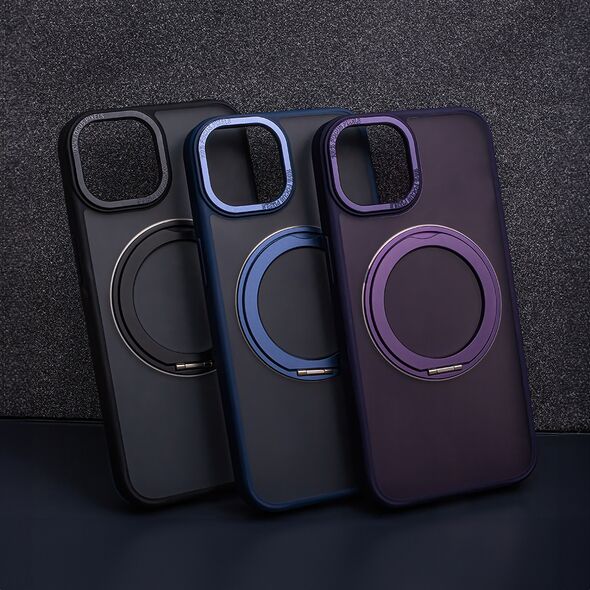 Mag Ring Rotating case for iPhone 14 Pro 6,1&quot; navy blue