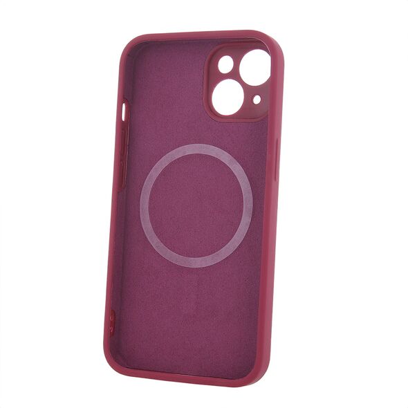 Mag Invisible case for iPhone 13 Mini 5,4&quot;  burgundy